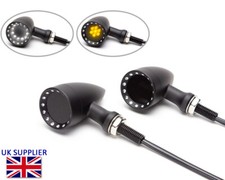 Harley Davidson LED Indicators FRONT with Integrated DRL Sportster Dyna Softail