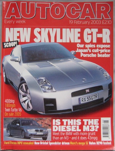 Autocar 2003 featuring - 19/2/2003,