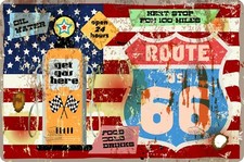 Vintage Retro Metal Wall Signs