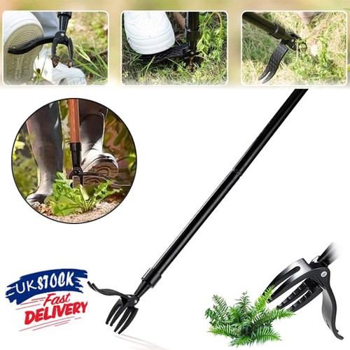 Manual stand weeder puller - up,
