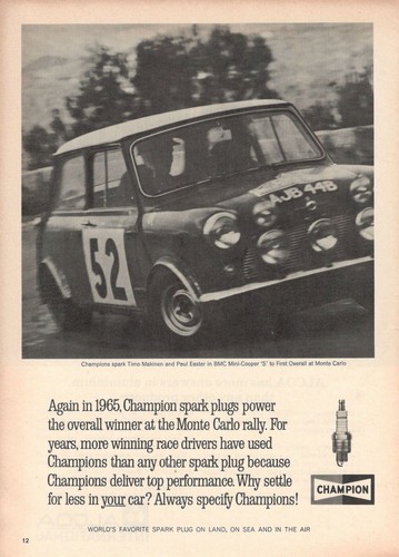 Champion candle timo makinen - candle,