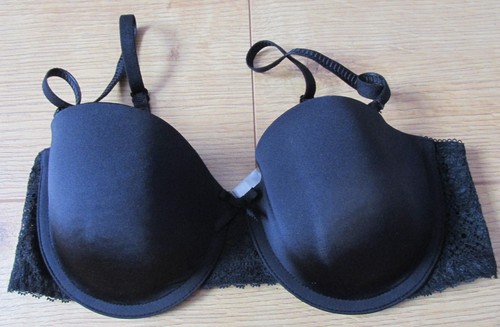 Black balconette wired - black,