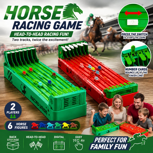 Horse racing board game - horse,