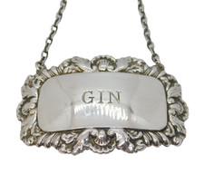 Sterling Silver Floral Gin