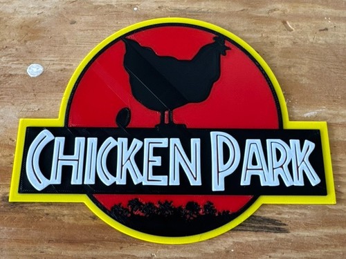 Chicken park jurassic - park, /