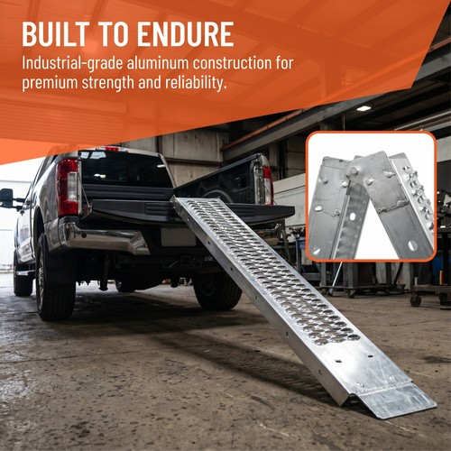 Steel foldable loading ramps - steel,