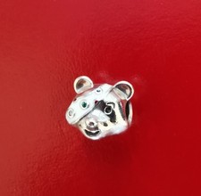 Pandora Genuine Charm. Children In Need Pudsey Bear Head Charm. 925 ALE