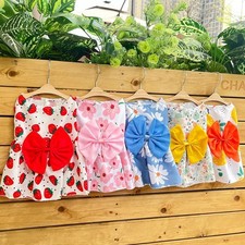 Floral Printed Puppy Princess