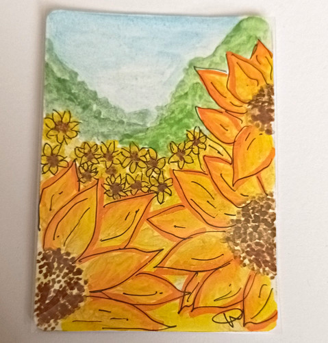 Aceo original small - original,