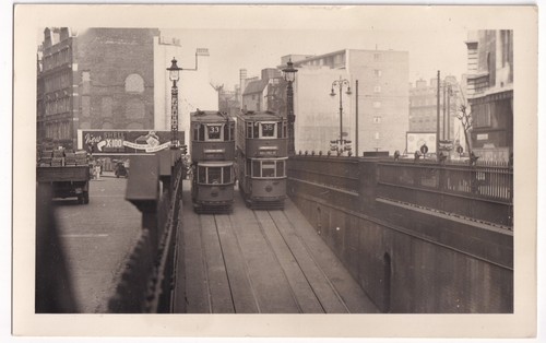 Vintage london trams - vintage,