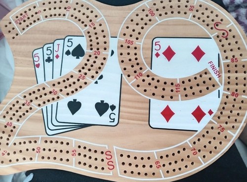 Large cribbage board - large,
