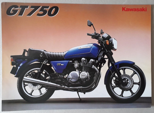 Kawasaki gt750 brochure - kawasaki,