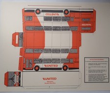 Unassembled bus kit, Leyland Olympian United Automobile Darlington