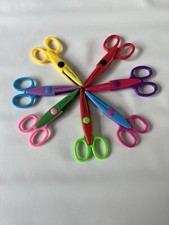 Used Craft Scissors Wave Zig Zag Larger size suitable for child or adult Bundle