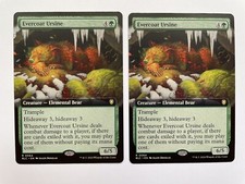 Evercoat Ursine x 2 ~ Extended Art ~ Commander: Bloomburrow ~ Mtg