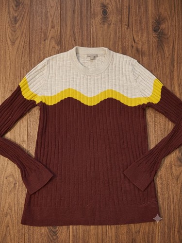 Cos wave pattern junper brown - pattern,