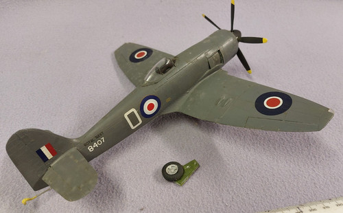 Hawker sea fury scale - hawker,