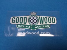 GOODWOOD REVIVAL MEETING Decal Sticker. NEW/UNUSED. 2nd One. 