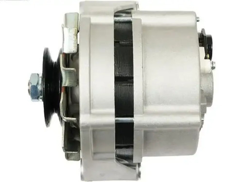 Alternator with belt - , pulley