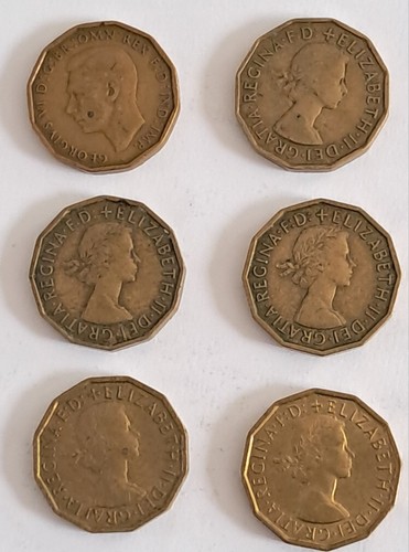 Pence coins gb - x, 3