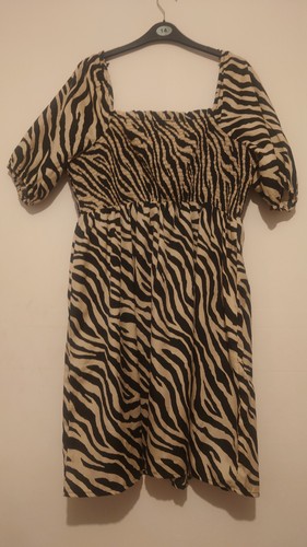 Zebra print gypsy dress from - zebra,