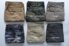 Wrangler Authentics Premium Twill Cotton Cargo Shorts 9 Colours Size 30-42 BNWOT