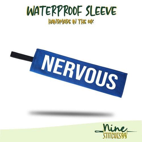 Nervous dog lead - dog, sleeve