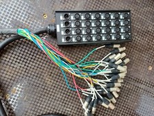 Sound Lab SSB-24 Pro Stage Station and cables