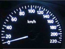 White LED Dash Gauge Light Kit
