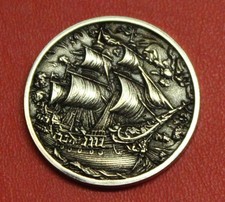 HOBO Nickel Tall Ship in Storm