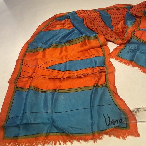 Vintage vera scarf blue - vintage,