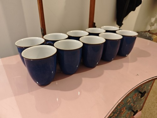 Denby imperial blue mug set - denby,
