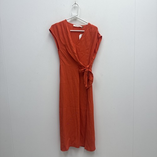 Nice things orange tie midi - things,