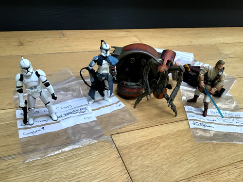 Hasbro star wars clone - star,