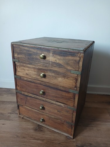 Antique 19th century teak - century,