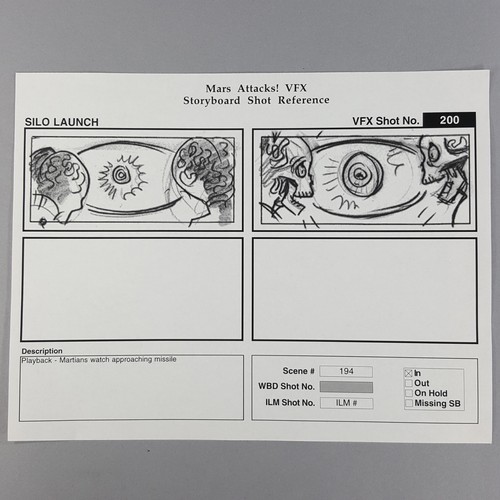 Mars attacks vfx - vfx, storyboard