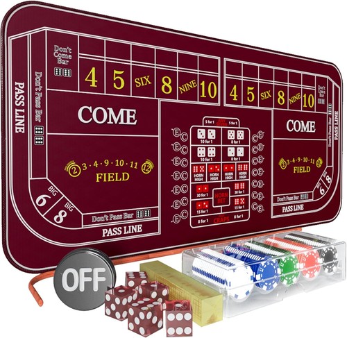 Craps mat 35 - craps, 35"