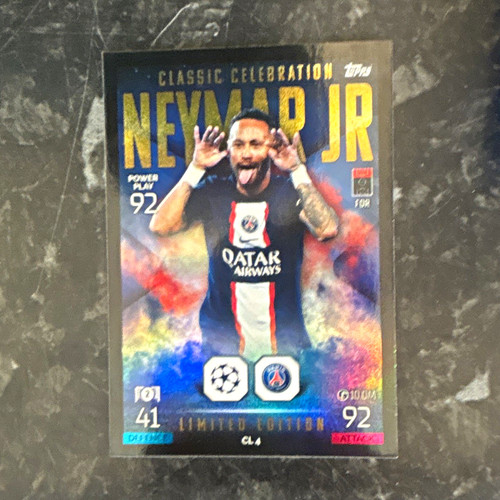 Topps match attax - neymar, jr