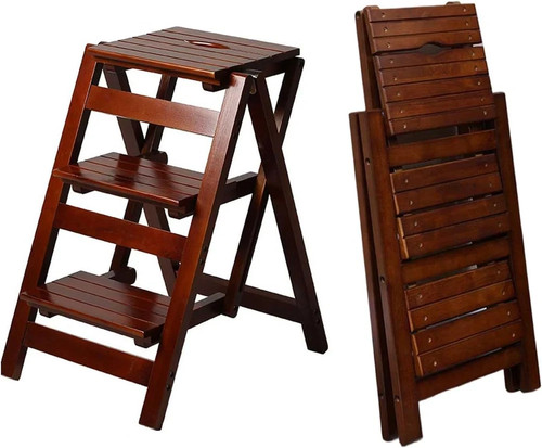 Step stool wooden - step, folding