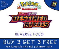 Destined Rivals Single Cards REVERSE HOLO - Pokemon - BUY 3 GET 3 - MINT