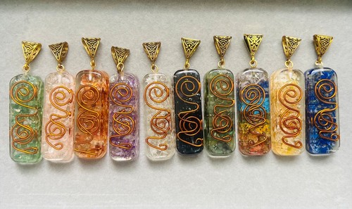 Orgone pendant necklace - necklace,