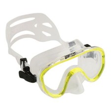 Seac Sub Children's Mask Marina SLT Yellow Kids Pool Sea Glass Snorkeling