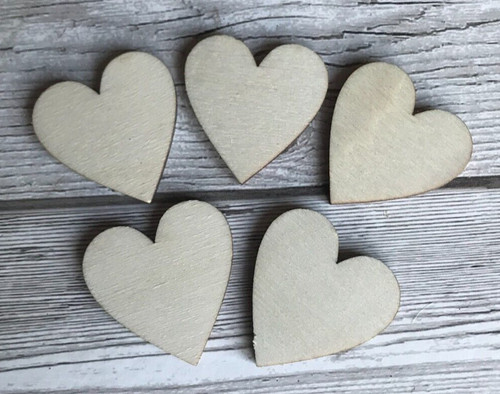 Hearts pyrography craft - 30,