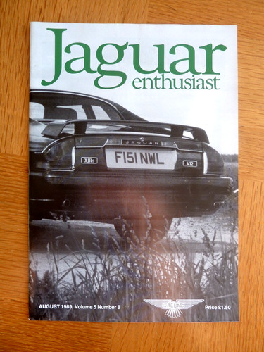 Jaguar enthusiast magazine - enthusiast,