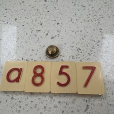 Vintage Brass Oil Cap For Oil