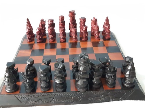 African styled wooden - african,