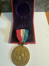 1902 Coronation King Edward VII Medal In Original Presentation Box 
