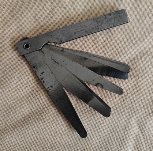 Vintage draper feeler gauge - draper,