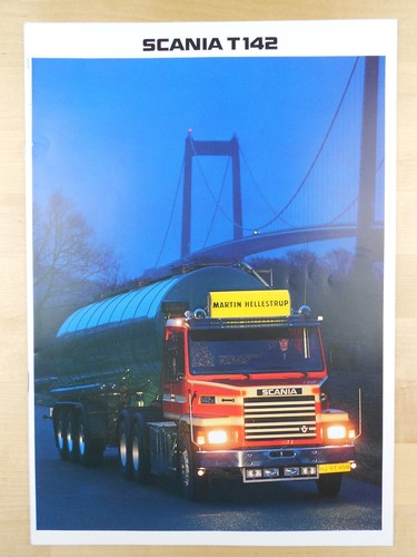 Scania t142 brochure 1982 - scania,