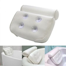 Mesh Neck Back Pillow Non-slip Soft Comfort Bath Shower Spa Mat Cushion